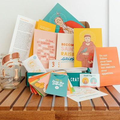 St. Francis of Assisi, St. John Paul II & The Rosary Crate