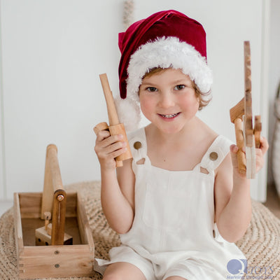 QToys WOODEN TOOL SET
