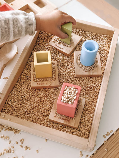QToys 3D sorting and nesting board