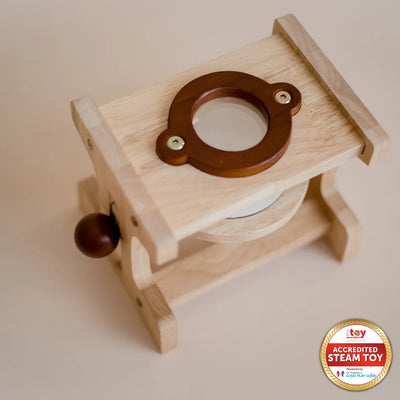 QToys Wooden Microscope