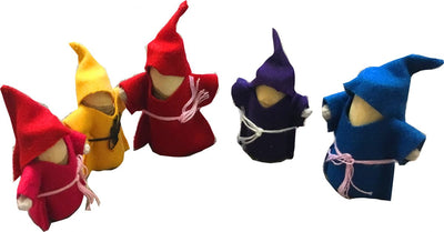 QToys  WOODEN GNOMES SET OF 5