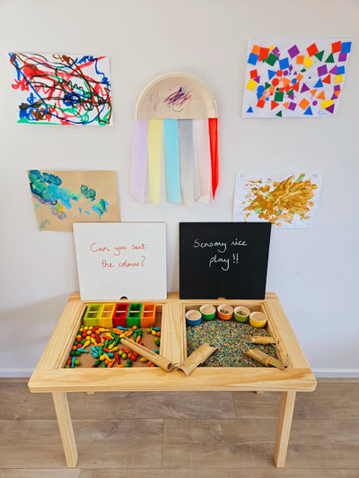 QToys 4 in 1 Activity Table