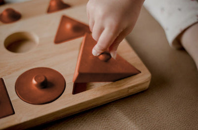 QToys Toddler Knob shape puzzle