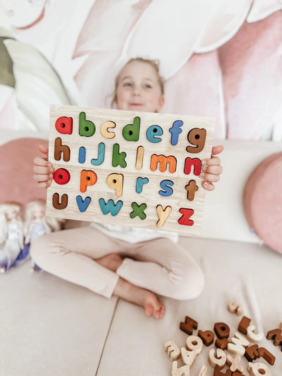 QToys  Lower case Letter Puzzle