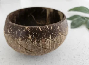 QToys  Fish Bone Pattern Coconut Bowl