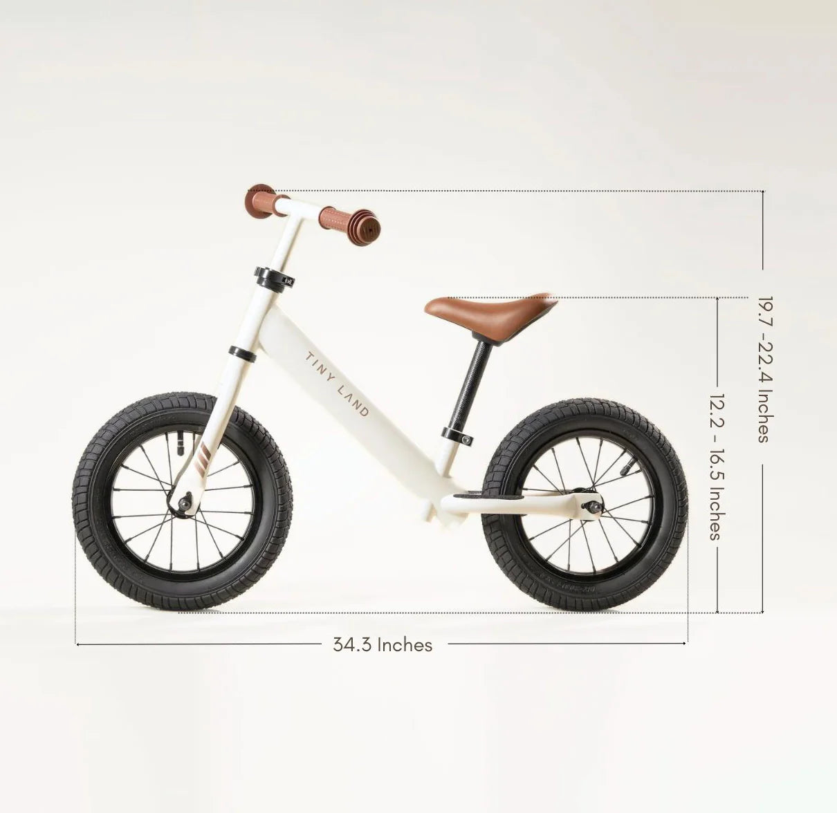 Tiny Land® Balance Bike - Milky White - Kidtoycart