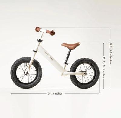 Tiny Land® Balance Bike - Milky White - Kidtoycart