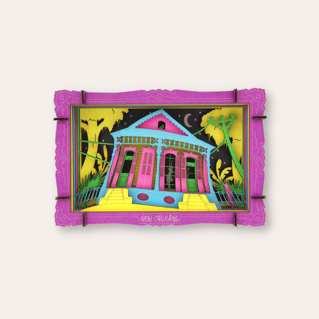 Double Shotgun 3D Diorama