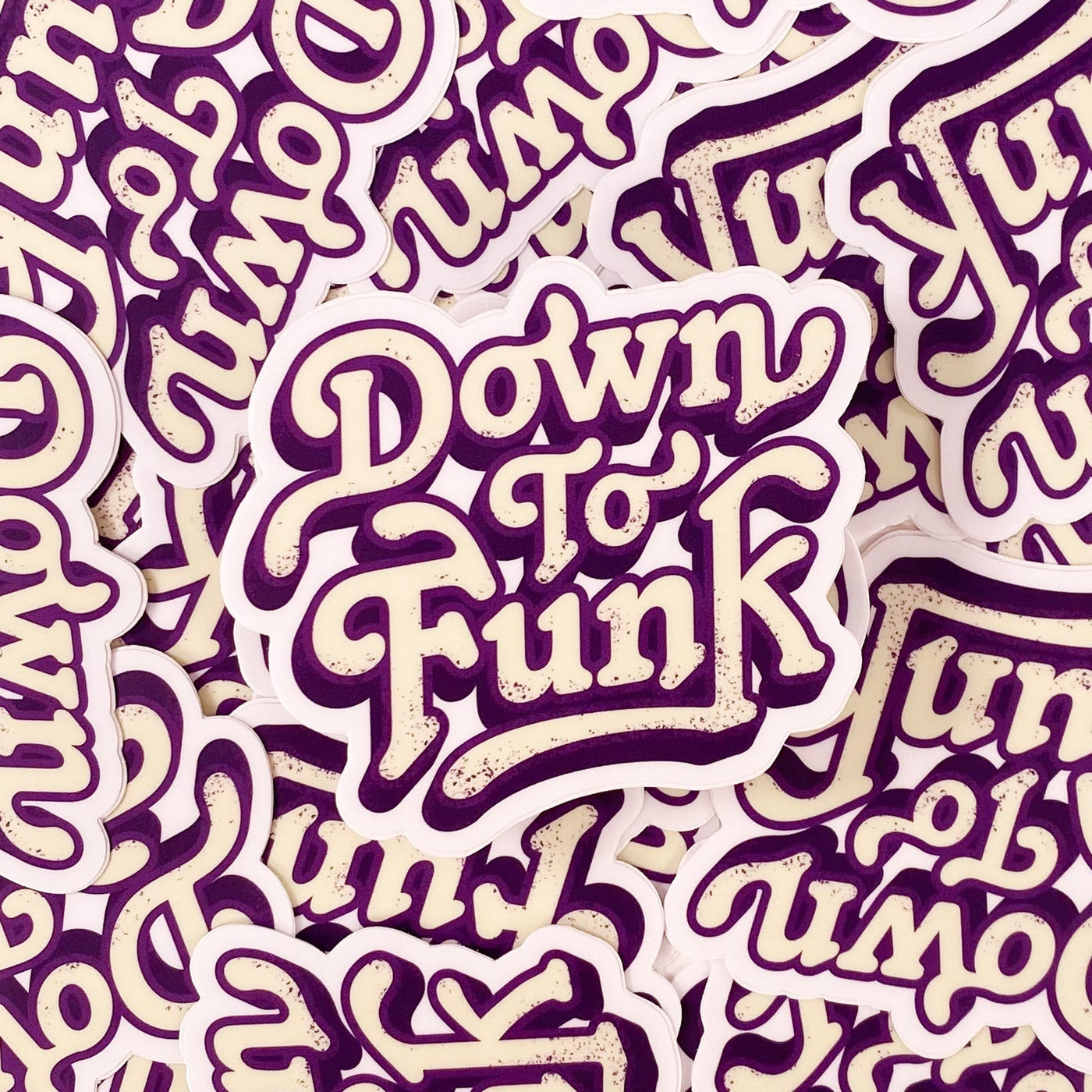 Down To Funk Sticker