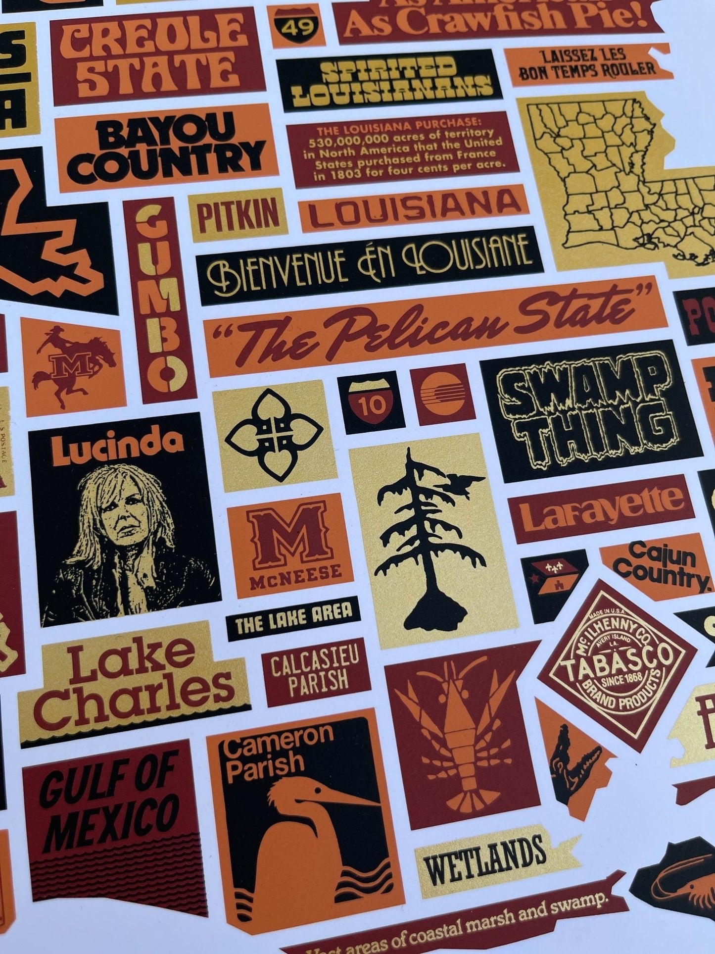 Draplin Louisiana Print