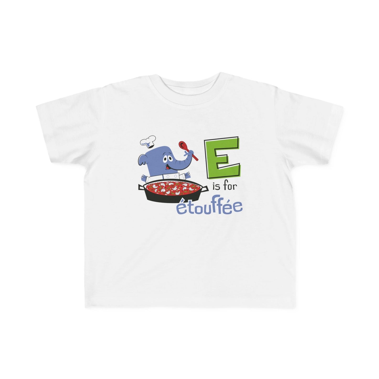 E is for Étouffée Toddler