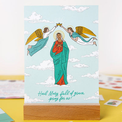 St. Dominic Savio, Our Lady of Fatima & Mary Crowning Crate