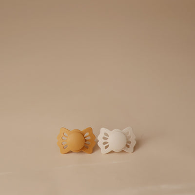 FRIGG Lucky Symmetrical Silicone Pacifier 2-Pack (0-6 Months)
