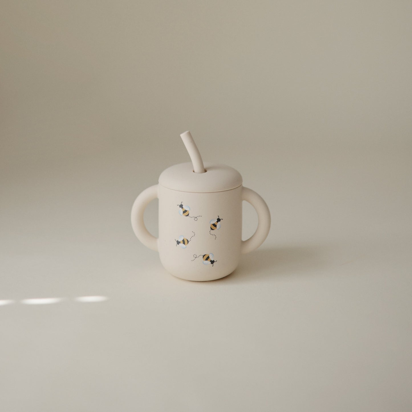 Silicone Training Cup + Straw