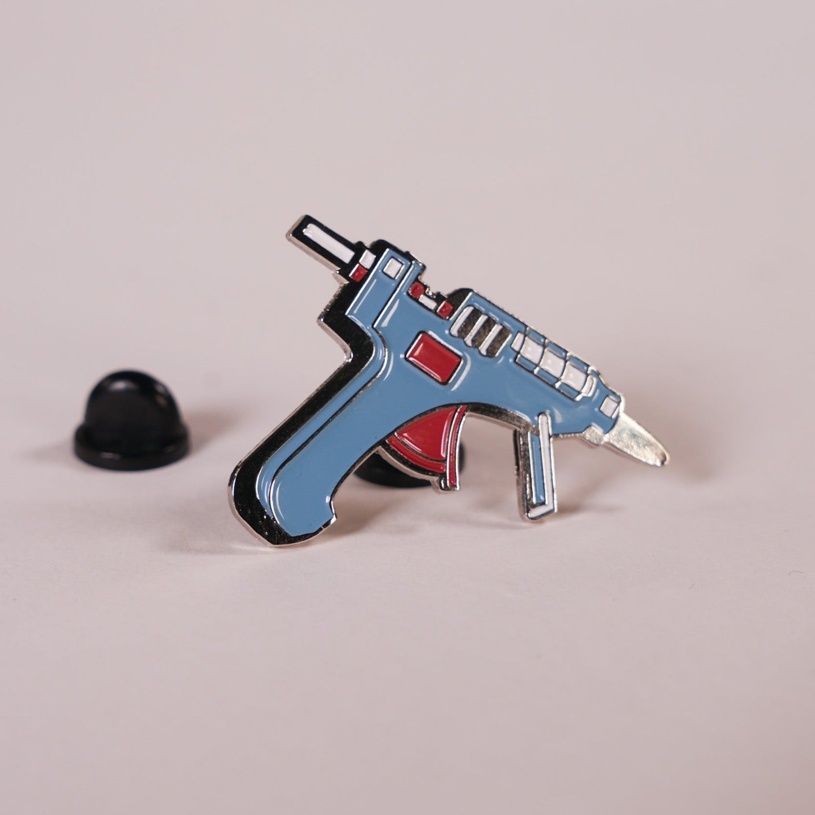 Glue Gun Enamel Pin