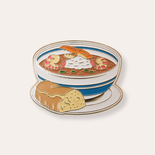 Gumbo Enamel Magnet