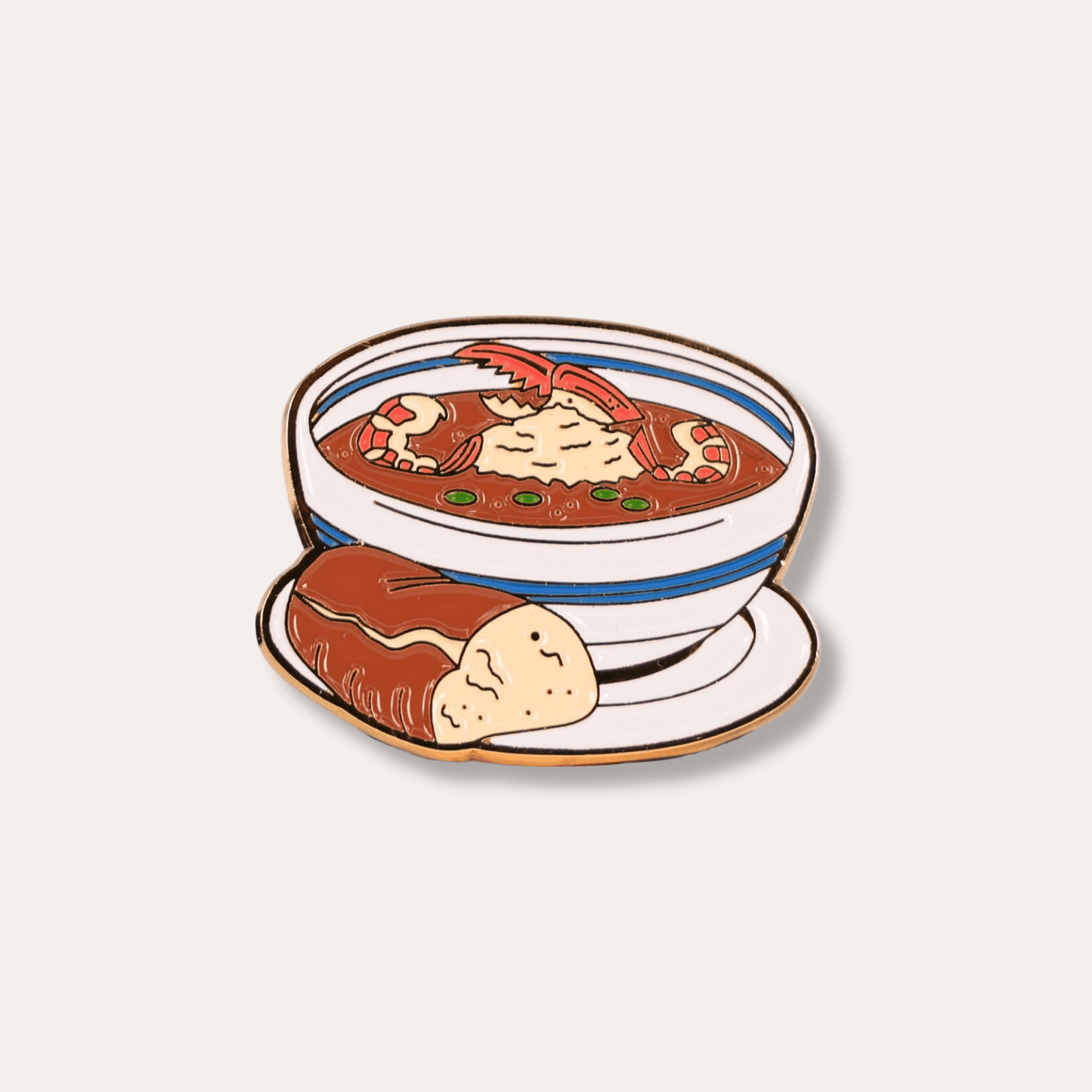 Gumbo Enamel Pin