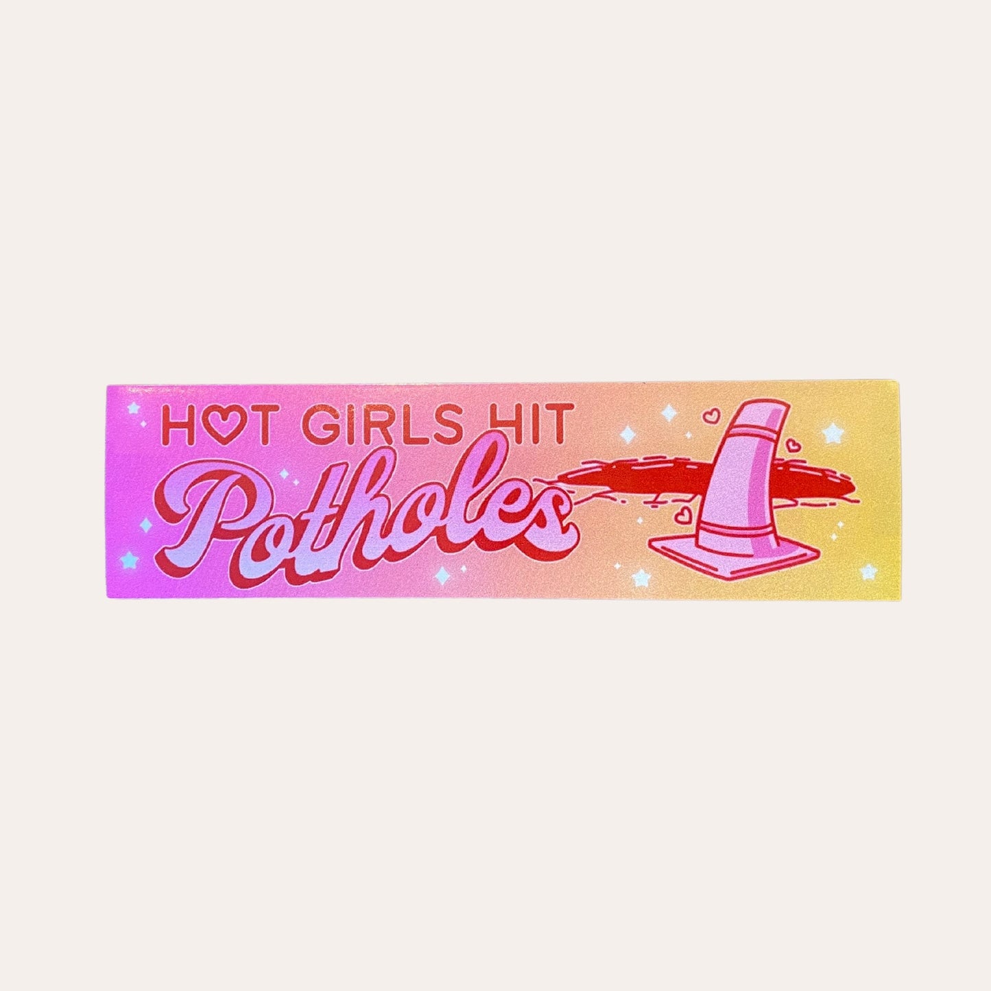 Hot Girls Hit Potholes Magnet