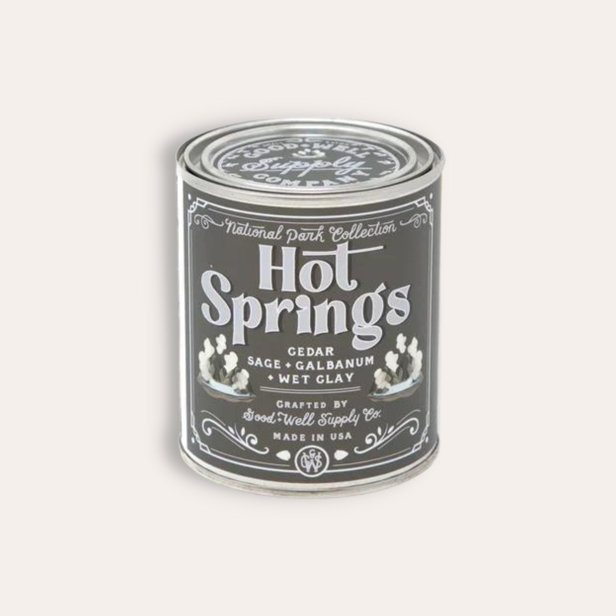 Hot Springs National Park Candle by Good & Well Supply Co.