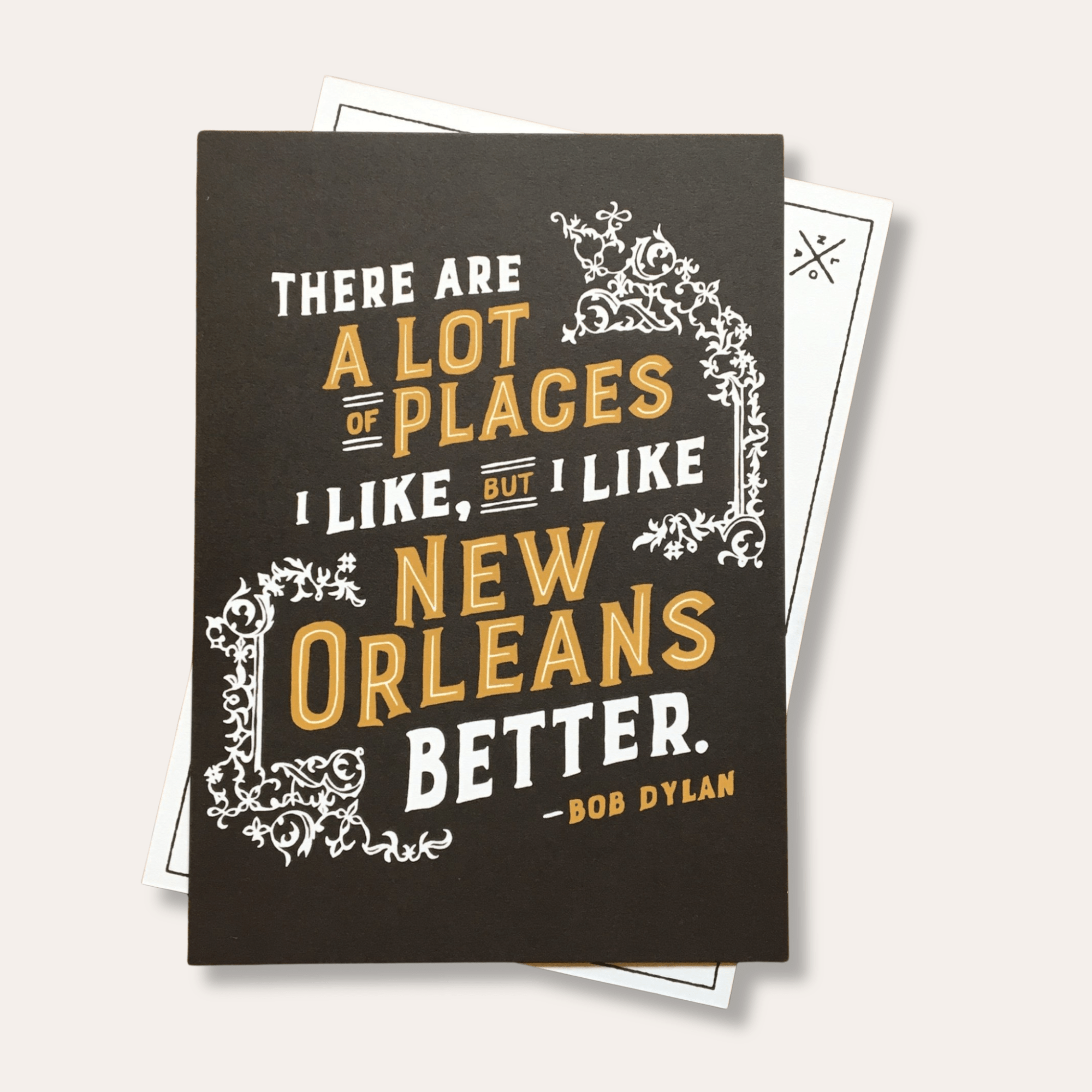 I like New Orleans Better Postcard