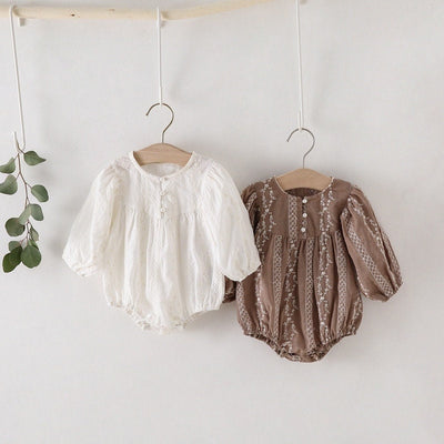 Long sleeve Spring Vine Romper