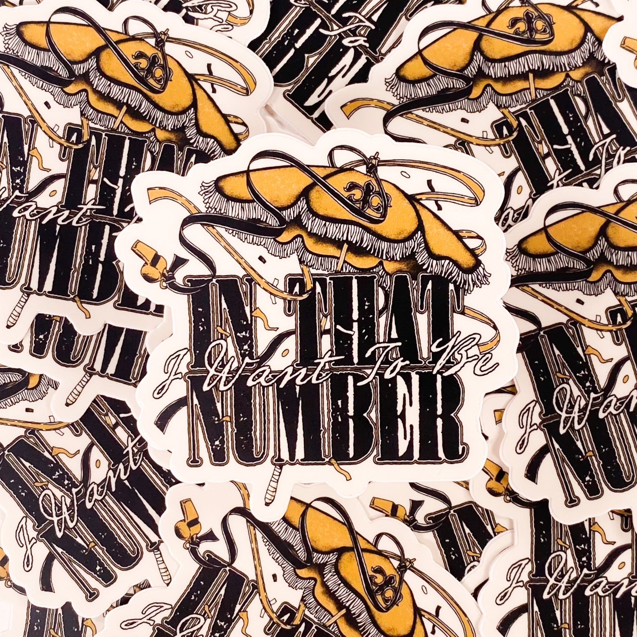 In That Number Sticker