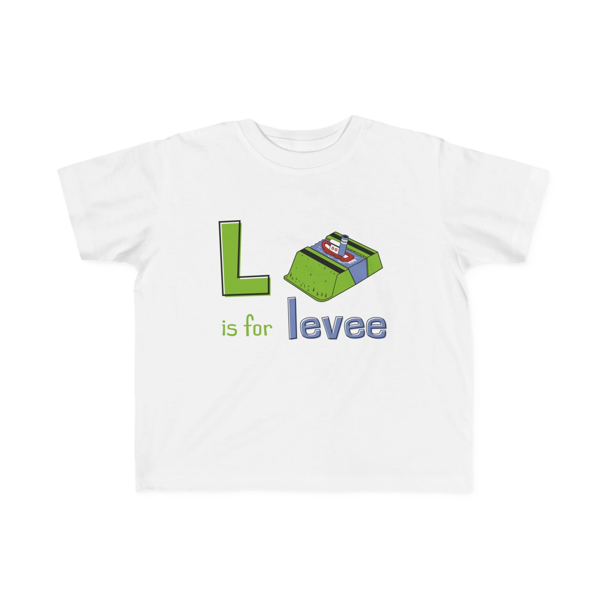 L is for Levee Toddler