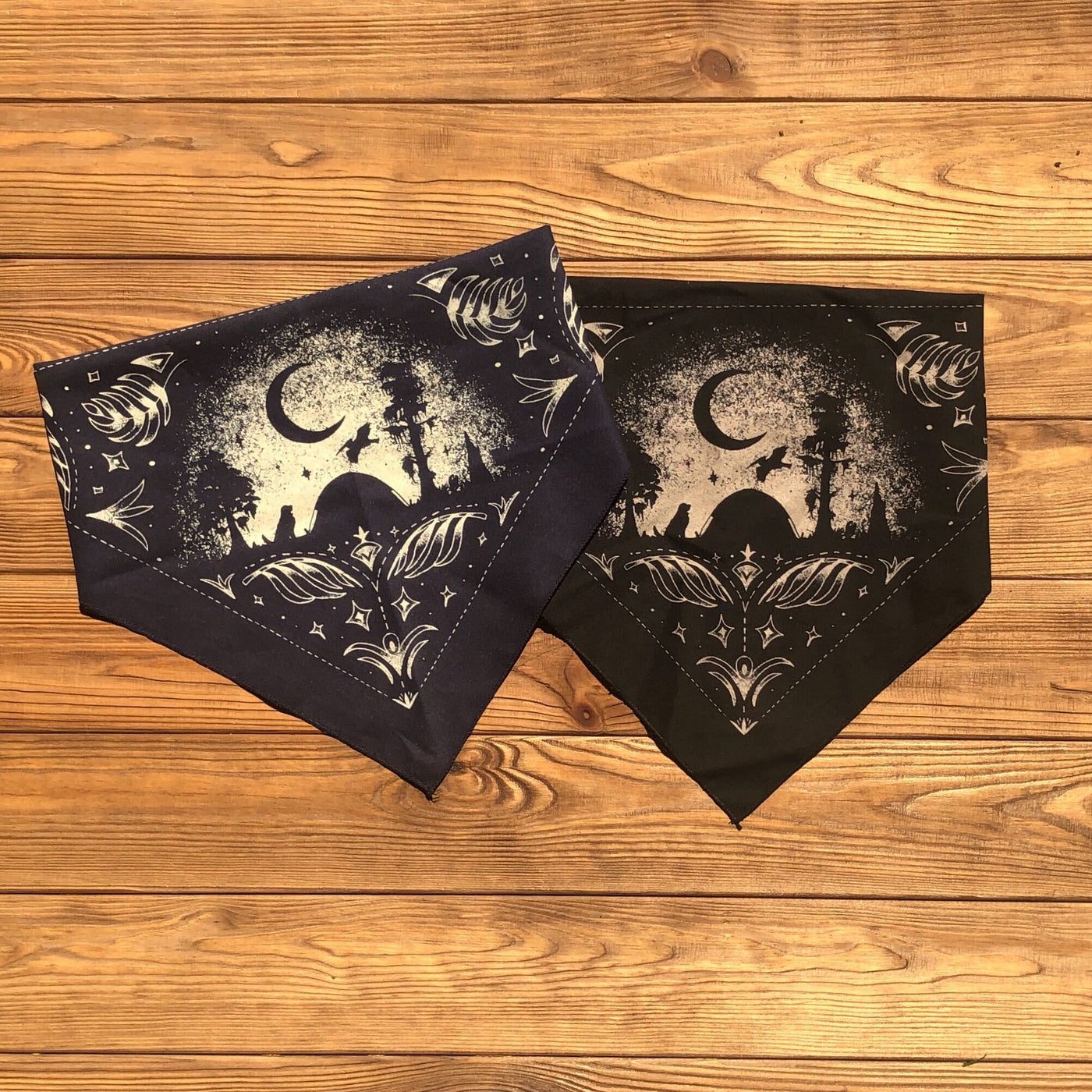 Louisiana At Night Dog Bandana