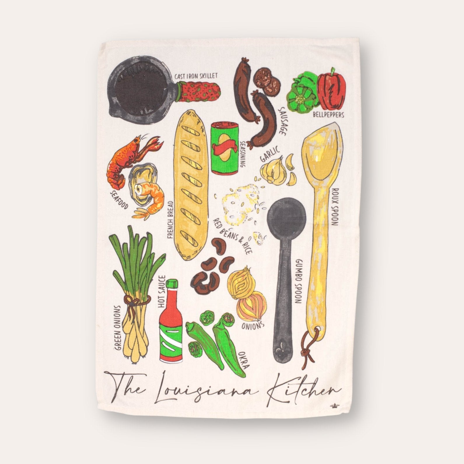Louisiana Kitchen Hand Towel