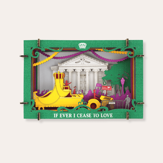 Mardi Gras Parade 3D Diorama