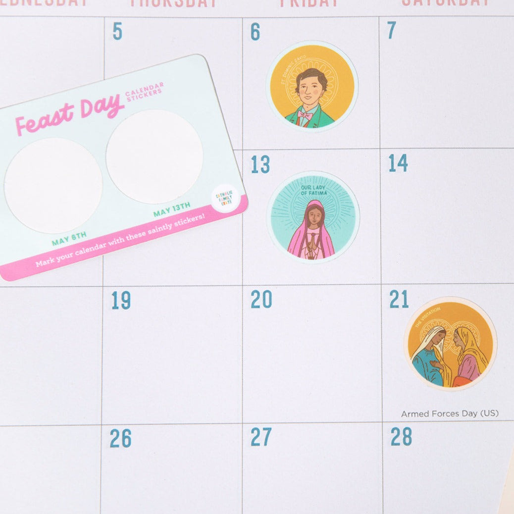 St. Dominic Savio, Our Lady of Fatima & Mary Crowning Crate