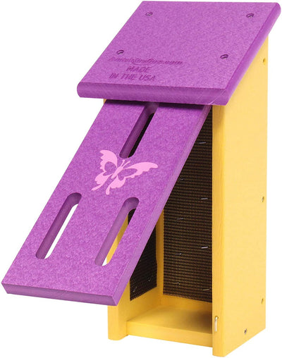 Amish-Made Butterfly House, Eco-Friendly Poly Lumber - Kidtoycart