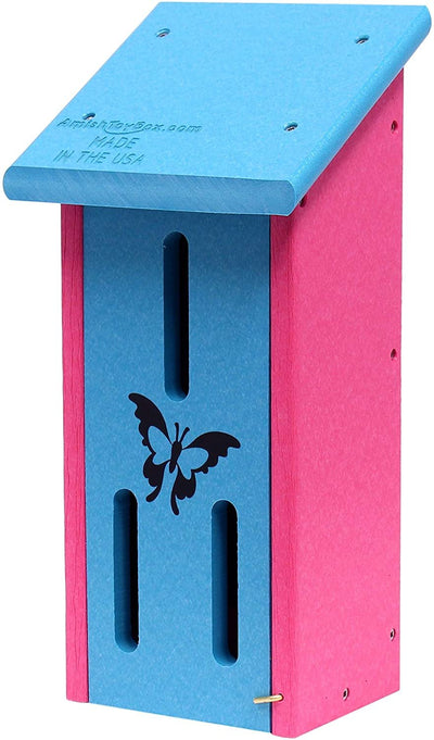 Amish-Made Butterfly House, Eco-Friendly Poly Lumber - Kidtoycart