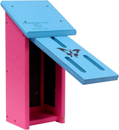 Amish-Made Butterfly House, Eco-Friendly Poly Lumber - Kidtoycart