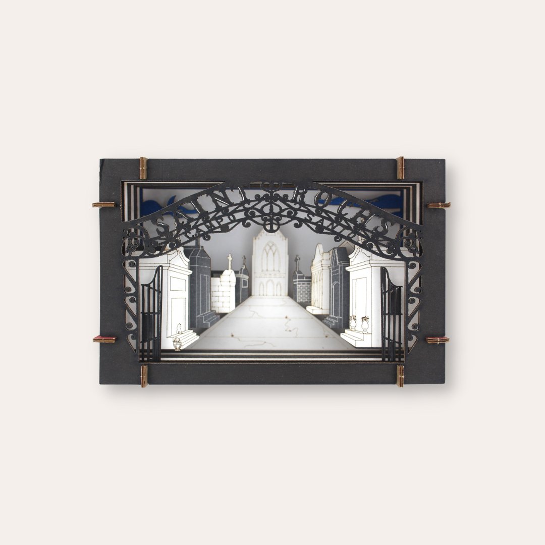 New Orleans Cemetery 3D Diorama