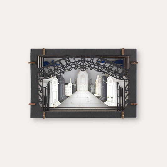 New Orleans Cemetery 3D Diorama