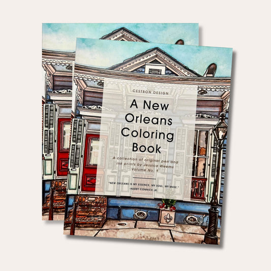 New Orleans Coloring Book