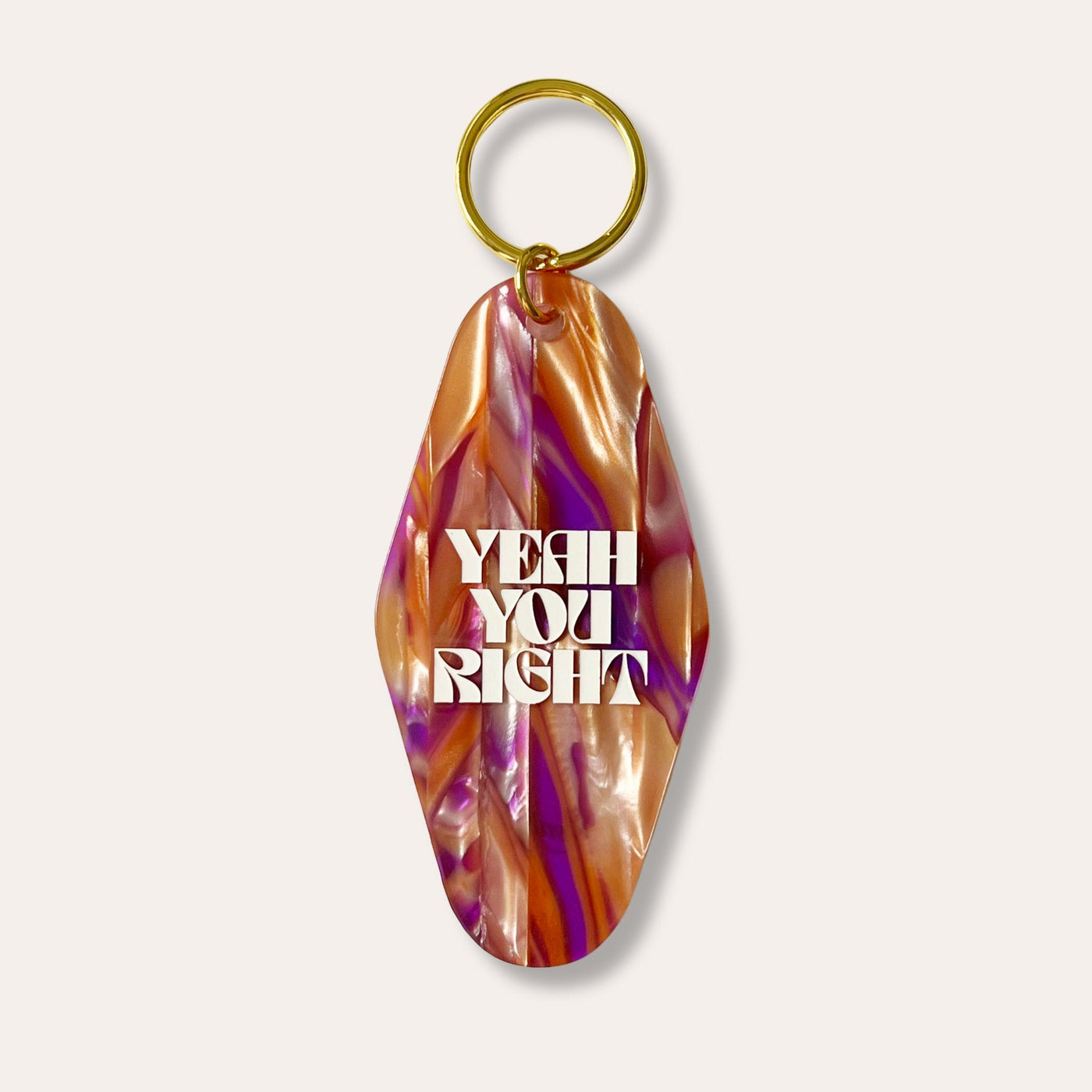 New Orleans Motel Keychains