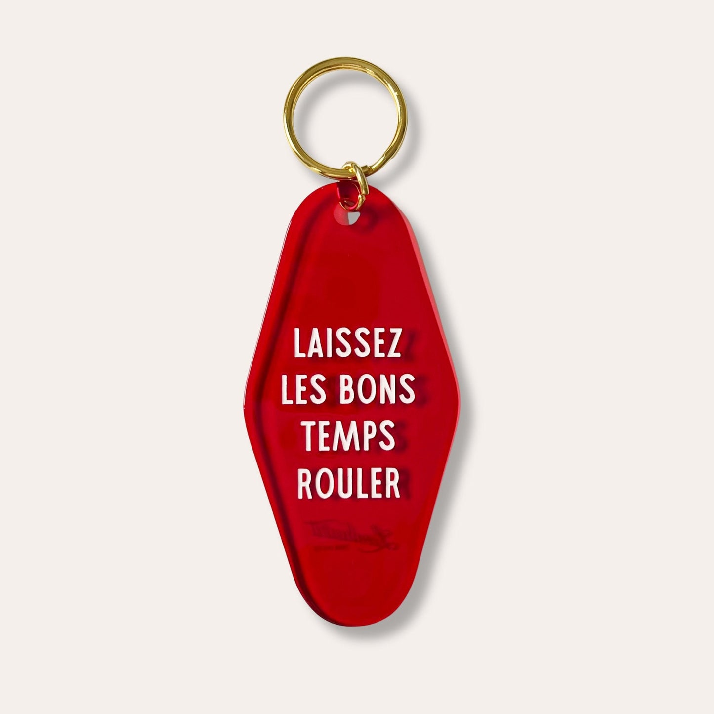 New Orleans Motel Keychains