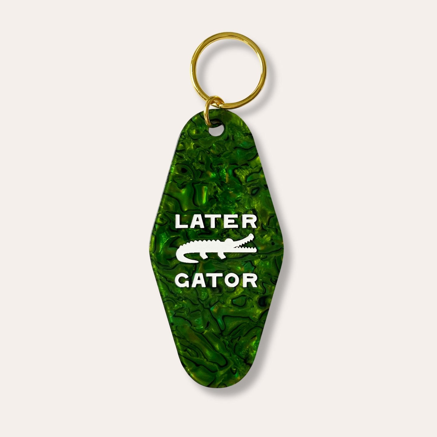 New Orleans Motel Keychains