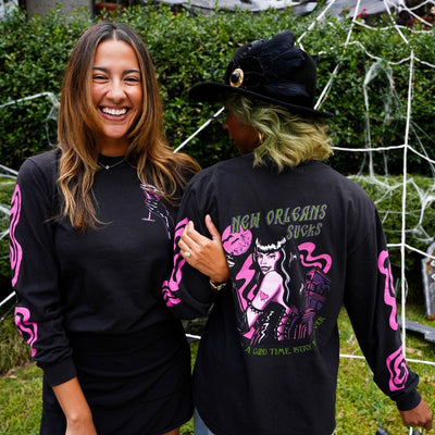 New Orleans Sucks Long Sleeve