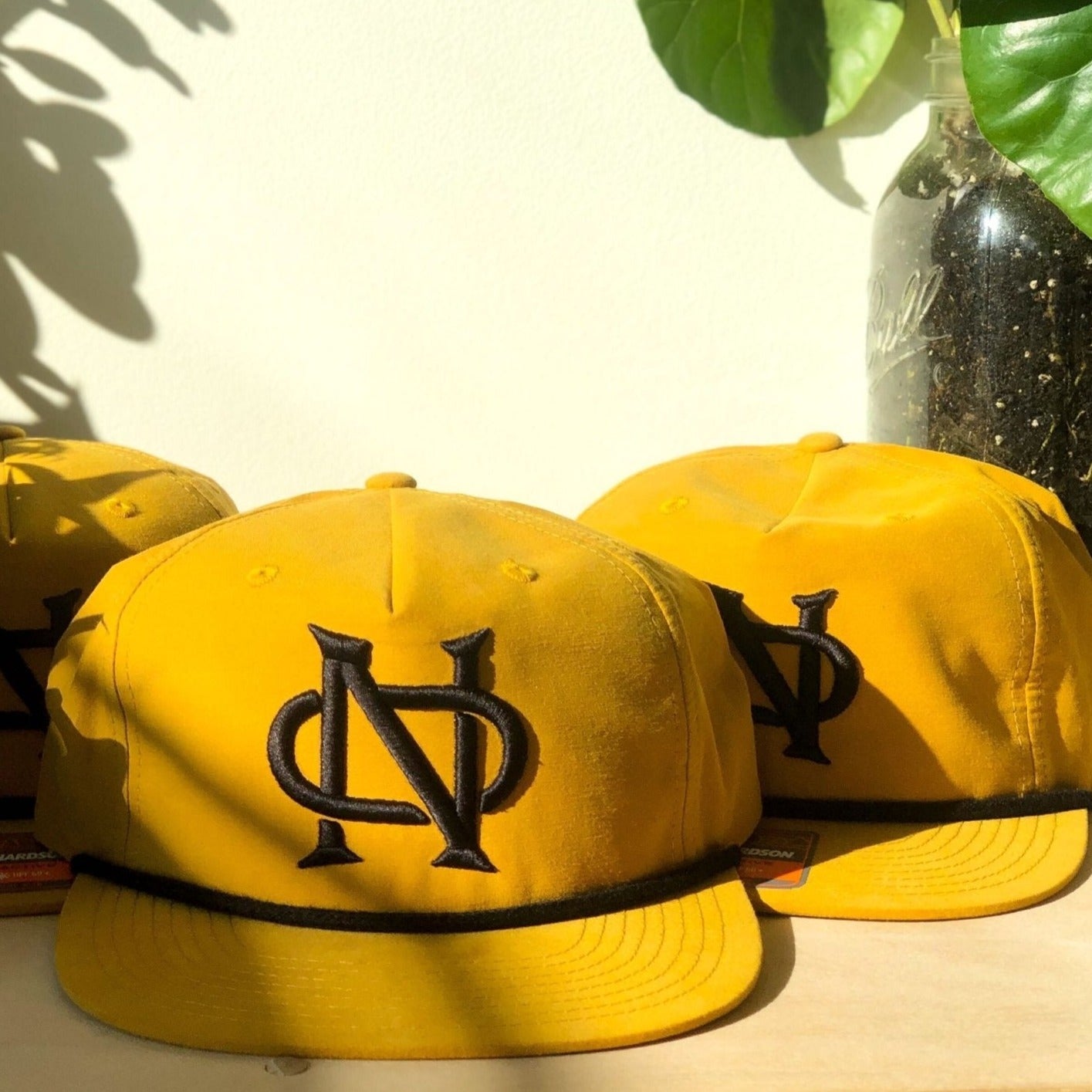 N.O. Icon Hat - Gold