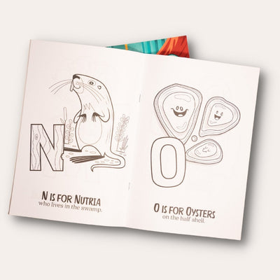 Nola ABC Coloring Book