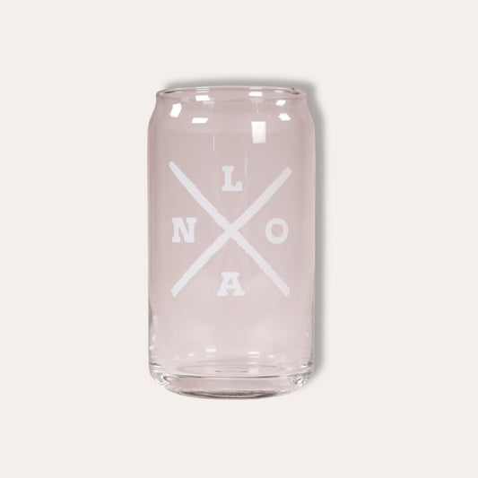 Nola X Soda Can Glass