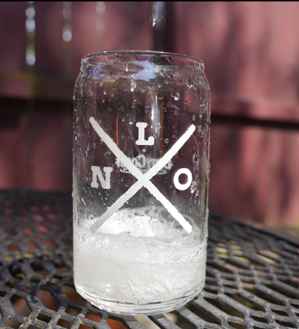 Nola X Soda Can Glass