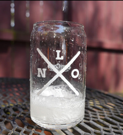 Nola X Soda Can Glass