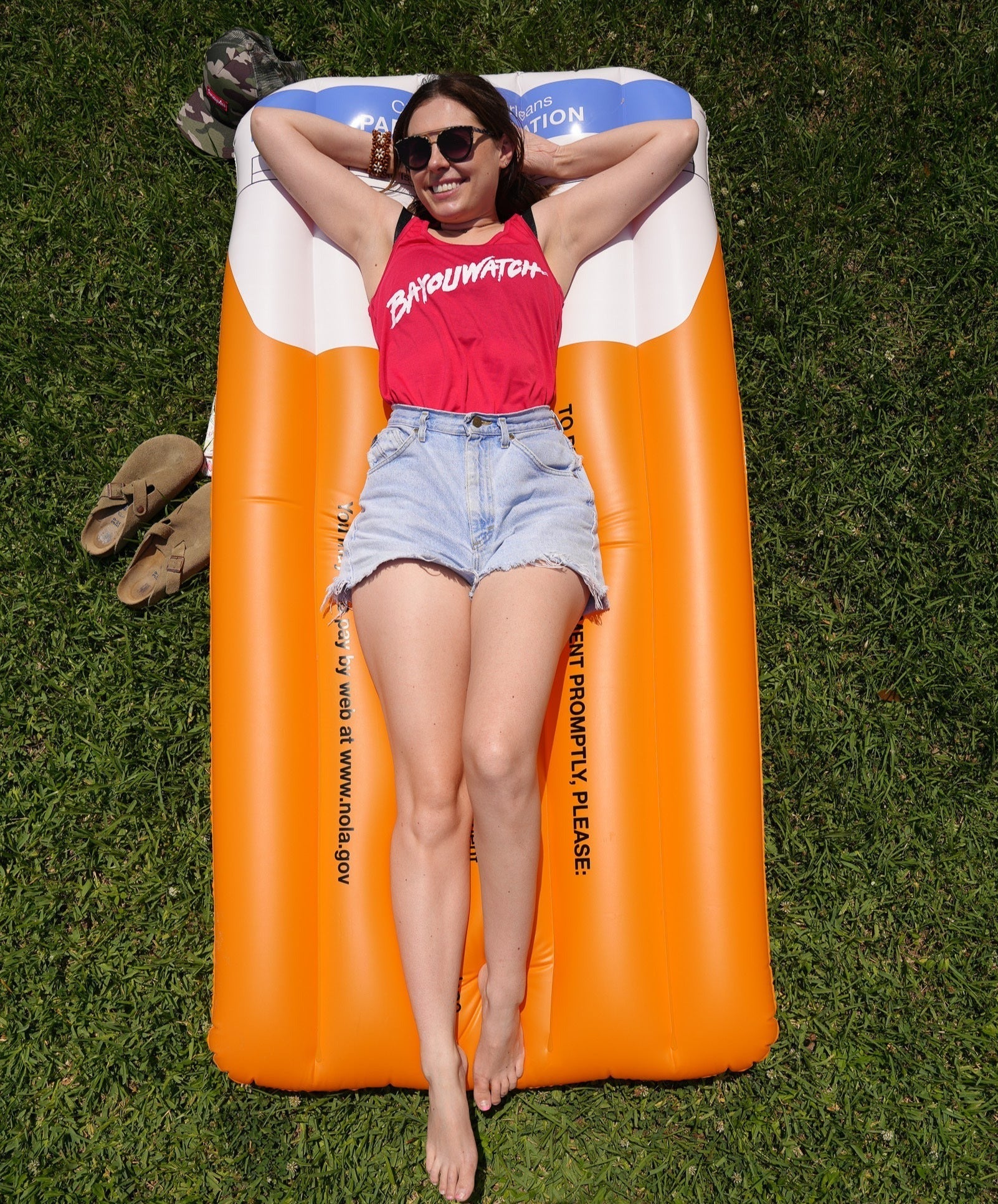 Parking Ticket Pool Float