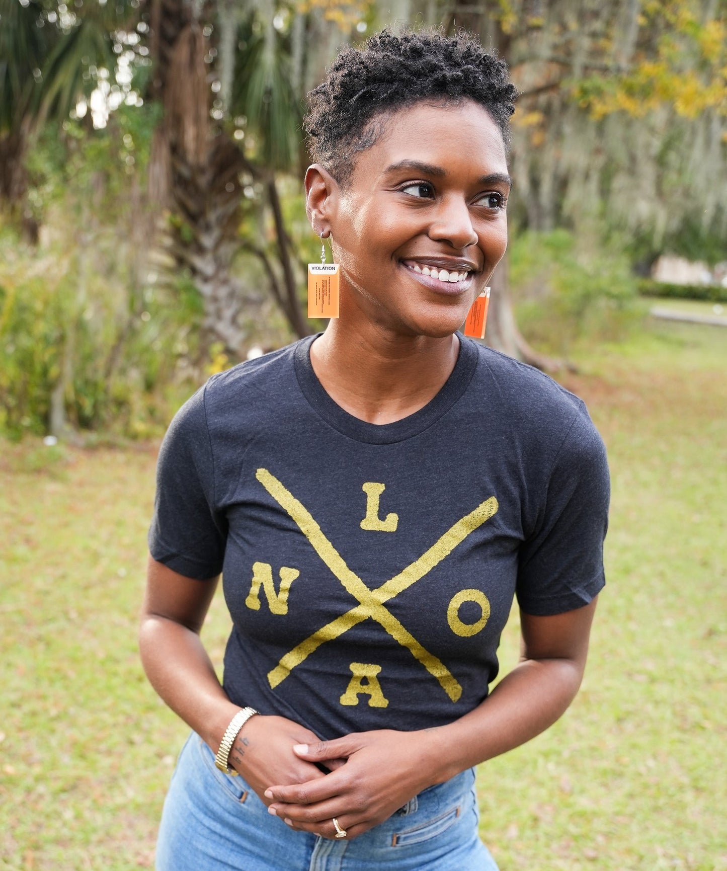 Parking Violation Earrings