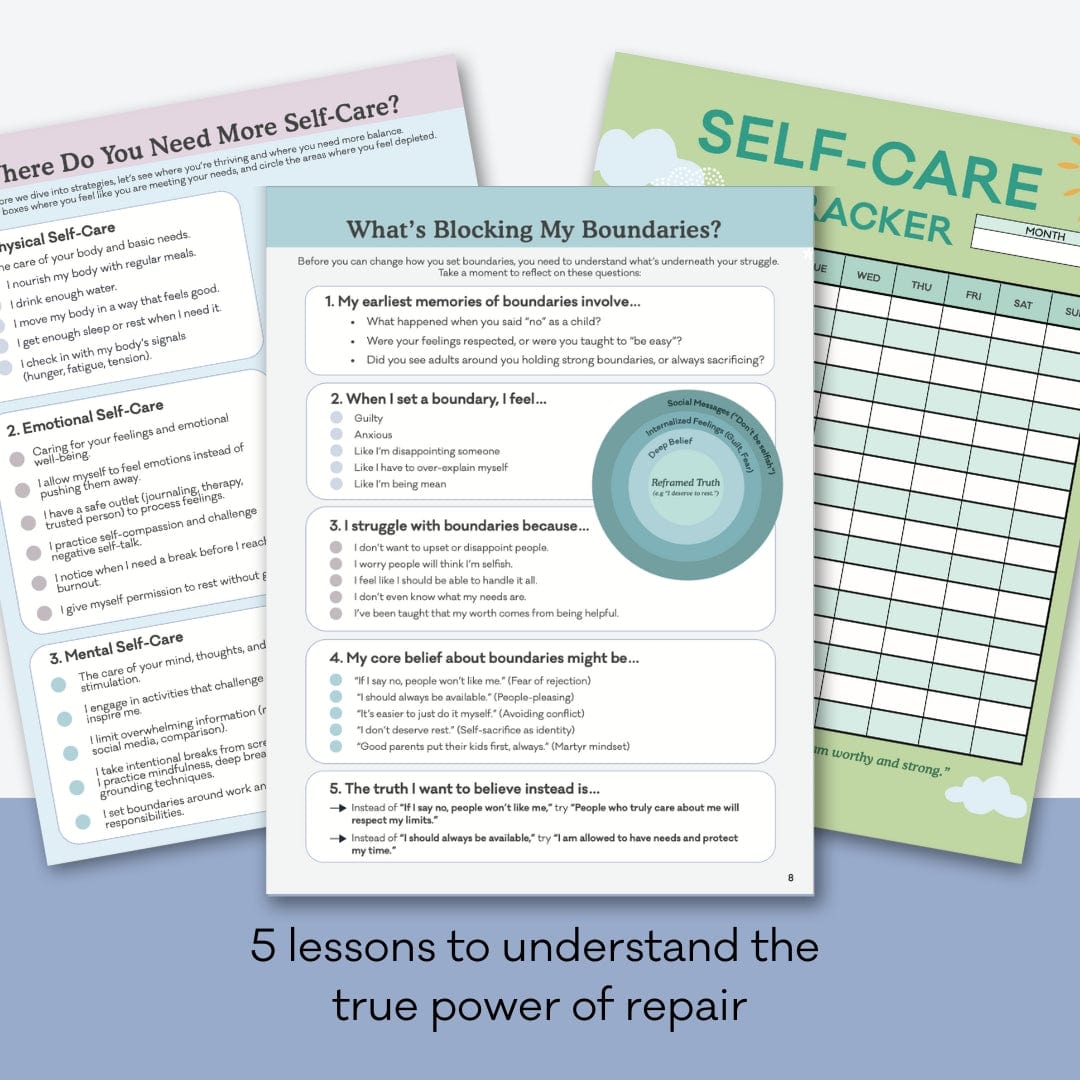 The Power of Repair: A Digital Guide for Parents