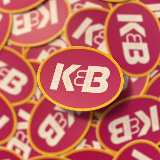 Retro K&B Sticker